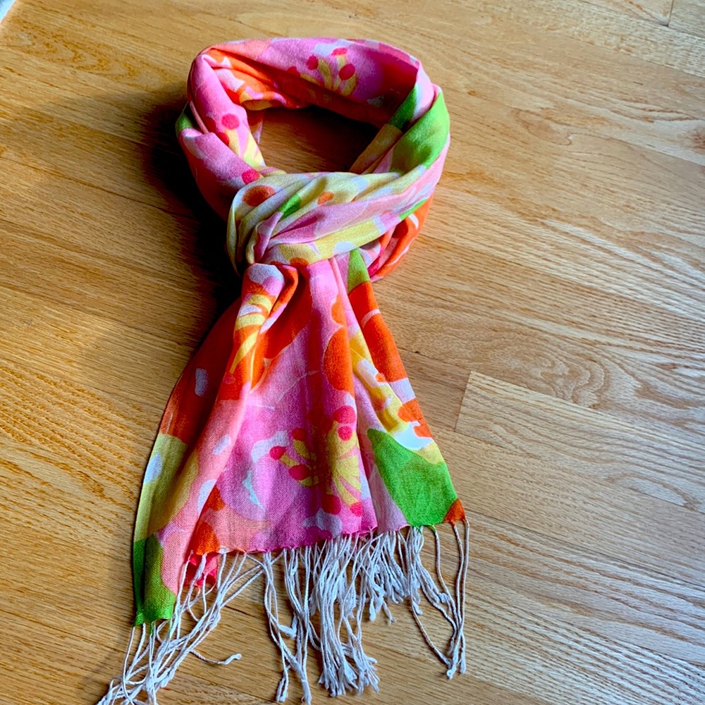 Colorful Lilly Pulitzer scarf
